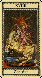 Medieval Scapini Sun card