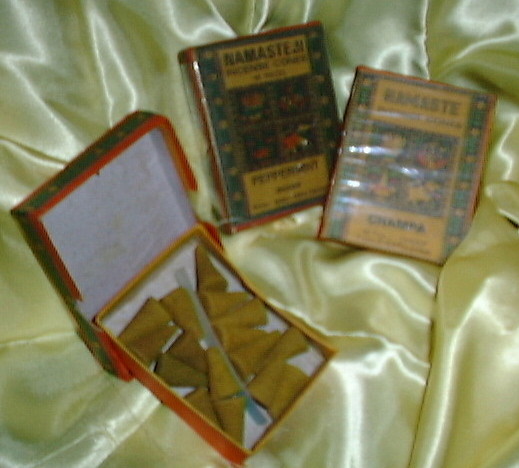 Namasteji incense cones