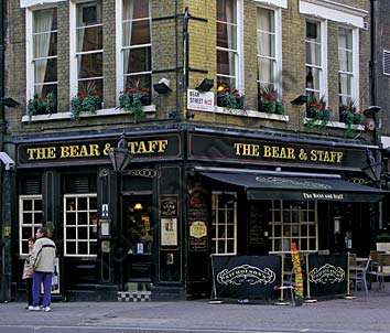 small Victorian pub on corner of block