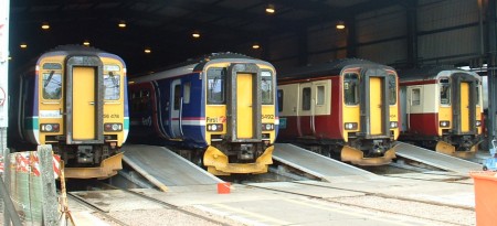 Line up at Corkerhill Depot 13.June.2006