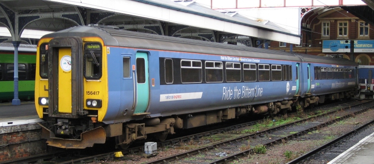 156417 'Bittern Line' 15.Oct.2008