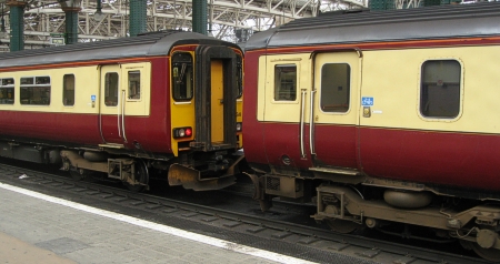 156434, 156436 at Glasgow Central, 26th July 2008