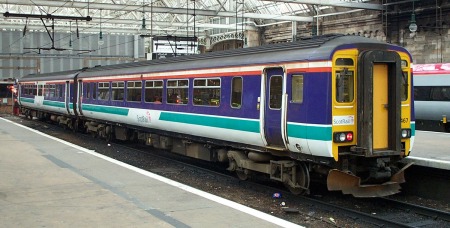 156.467 at Glasgow Central, 05-Nov-04