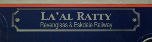 nameplate 'La'al Ratty' 