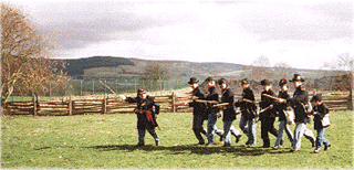 Advancing in line
