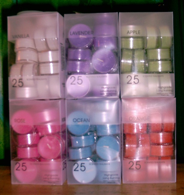 scented tea-lights