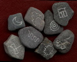 Pictish runes by Stone Mad