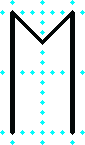 standard Futhark rune ehwaz