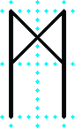 standard Futhark rune mannaz