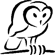 small stylised owl