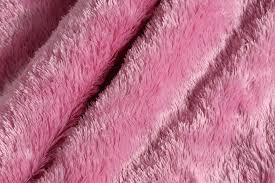 Photo of folds of pink long-pile velvet
