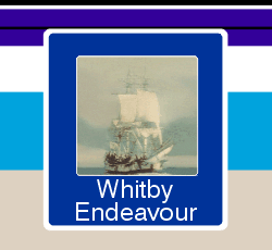 nameplate 'Whitby Endeavour' 
