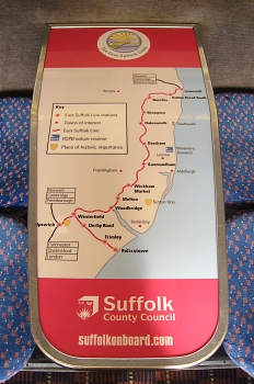 East Suffolk Lines table top in 156422