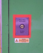 New door button (Porterbrook)