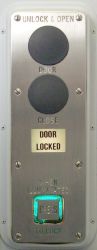 internal toilet door controls