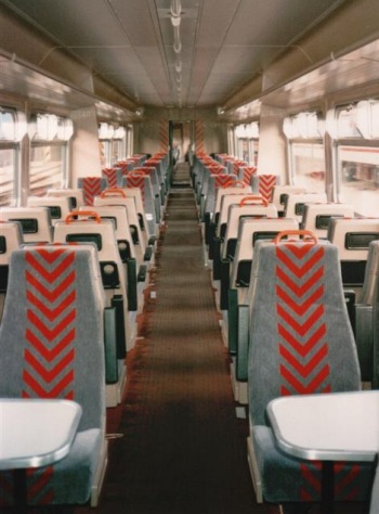 Interior of 156402, 1988