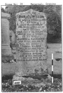 Picture of Headstone