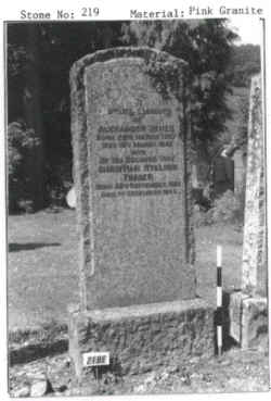 Picture of Headstone
