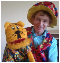 Tommy Tiger and Gerry at home in Abergavenny, South wales