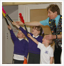 Gerry & Helpers Monmouth school, South Wales.