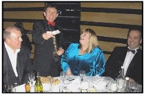 formal dinner magician