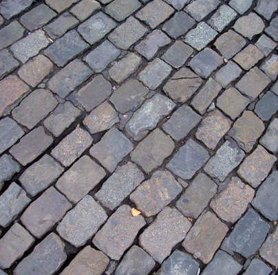 photograph of some cobbles