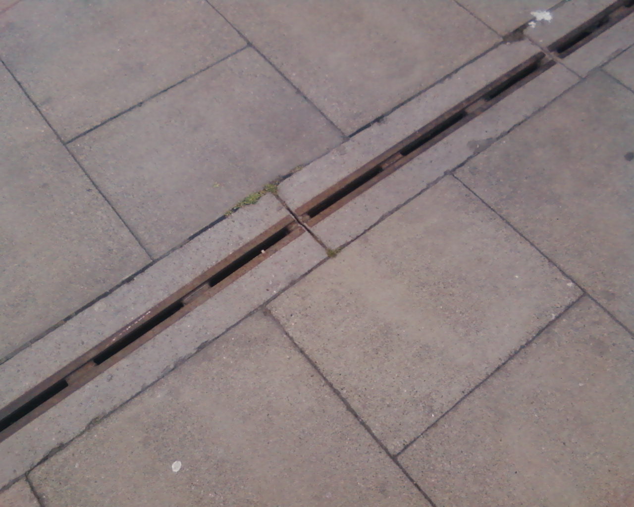 a photograph of some paving slabs