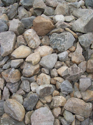 photograph of some rocks