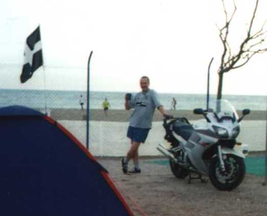 With the new Yamaha FJR1300  in Southern Spain, a great trip! CLICK TO LINK TO FJR1300 OWNERS CLUB