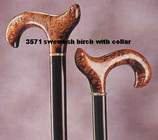 sweedish birch canes with crutch handle